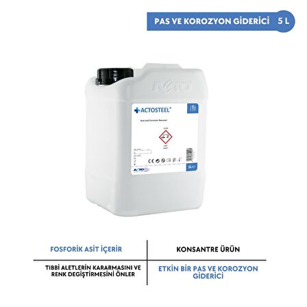 ACTOSTEEL® 5 L Korozyon Giderici