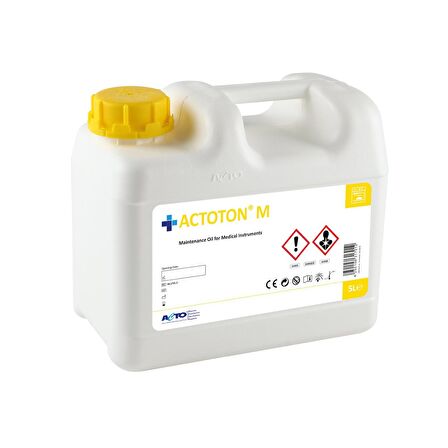 ACTOTON® M 5 L Manuel Kullanım ve Yıkayıcı Dezenfektörler için Alet Bakım Yağı