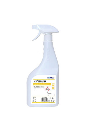 ACTO® DEGREASER 750 ml | Kullanıma Hazır Yağ ve Kir Çözücü | Etkili Formül