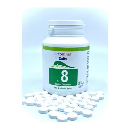 Schüssler Tuzları No8 NatriumChloratumD6-400 Tablet-