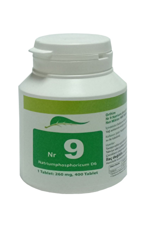 Schüssler Natrium Phosphoricum Mineral Tuz No.09