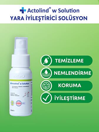 Actolind w Solution Yara İyileştirme Solüsyonu 50 ml