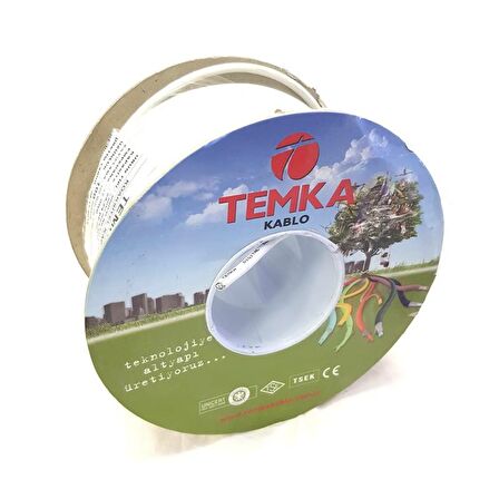 Temka RG6U4 Trishield 64TEL Anten Kablosu 100Mt 