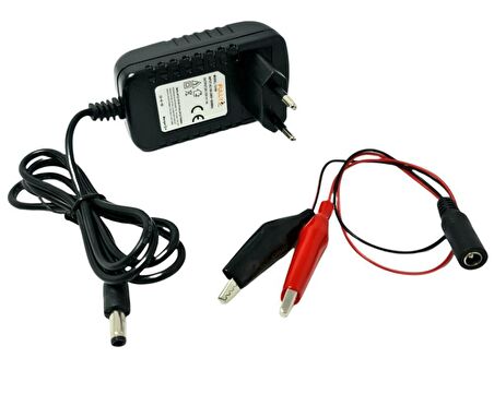 Fully 12Volt 1Amper Akü Şarj Cihazı - Kargo Ücretsiz