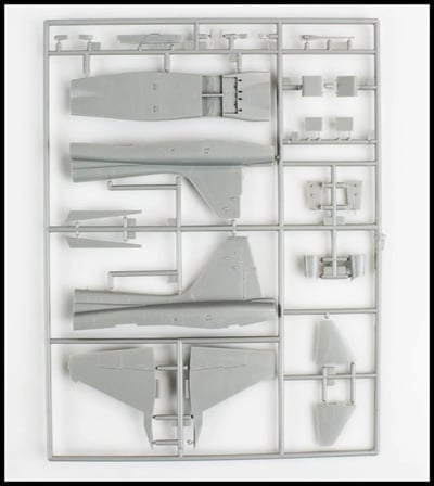 Hobbytime F/Rf-5A Freedom Fighter Askeri Araç Maketleri 1/72 Gri