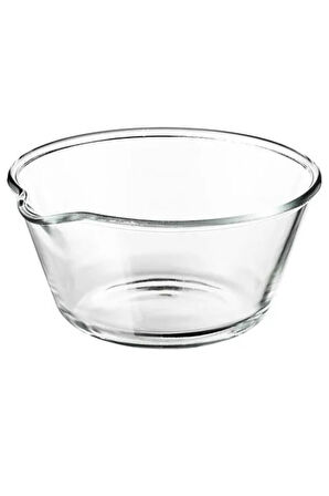 Premium Ürün Kaliteli Üretim Pratik Kullanışlı Şeffaf Zarif Modern 26 Cm Cam Servis Kasesi VARDAGEN