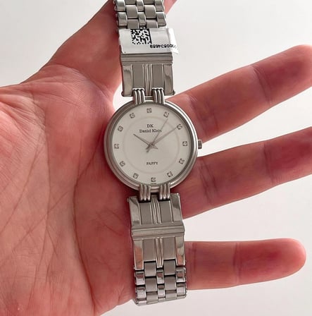 Silver Renk Hafif Çelik Kordon Özel Seri 2 Yıl Garantili Unisex Kol Saati