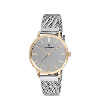 Daniel Klein Gümüş Renk Aynalı Kadran Kadın Kol Saati