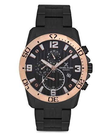 Daniel Klein DK.1.12593.6 Siyah Erkek Kol Saati