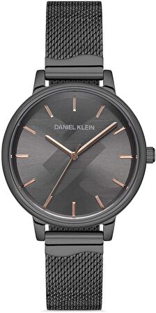 DANIEL KLEIN DK102-012391J FÜME HASIR KORDON KADIN KOL SAATİ