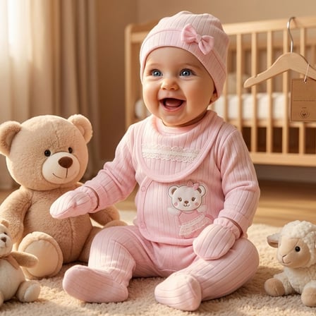 Sebi Bebe 5'li Hastane Çıkış Seti 2110