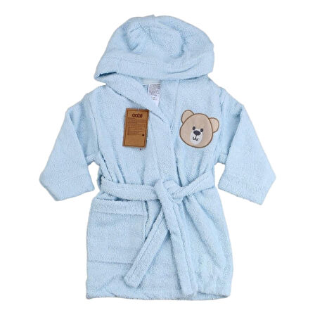 Sebi Bebe Desenli Bebek Bornozu 138