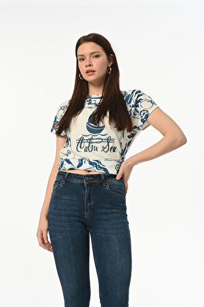 Skinny D135 Office Kadın Strech Jean Yüksek Bel Feminine 5 Cep Denim Pantolon 