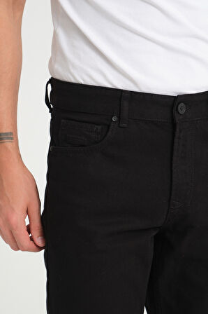 Regular D293 Günlük Erkek Straight Jean Rigit Normal Bel Traditional 5 Cep Denim Pantolon 