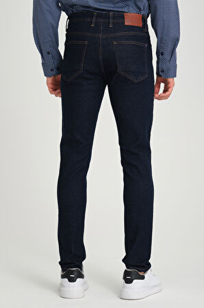 Slim D309 Günlük Erkek Straight Strech Jean Normal Bel Young 5 Cep Denim Pantolon 