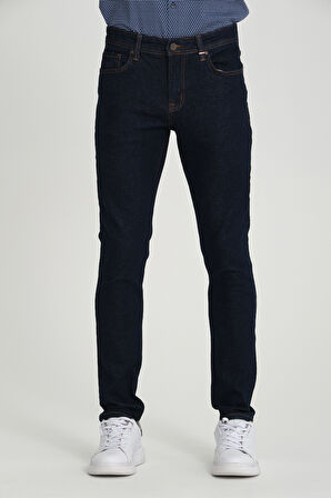 Slim D309 Günlük Erkek Straight Strech Jean Normal Bel Young 5 Cep Denim Pantolon 