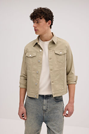 D290 Günlük Erkek Klasik Strech Jean Young Denim Ceket 