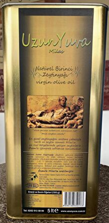 UZUNYUVA MİLAS NATÜREL BİRİNCİ ZEYTİNYAĞI (MEMECİK)