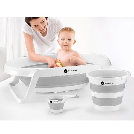 Safe Line Katlanır Bebek Banyo Seti 5'li