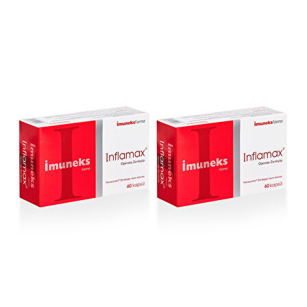 İmuneks Farma Inflamax® Optimize Zerdeçöp Takviye Edici Gıda  x 2 Adet