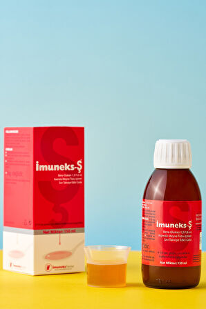 İmuneks Farma İmuneks-Ş Beta İçeren Sıvı Takviye Edici Gıda 150 ml x 3 Adet
