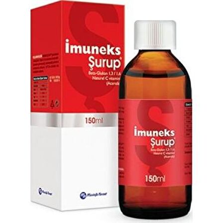 Imuneks Takviye Edici Gıda Şurup 150 ml