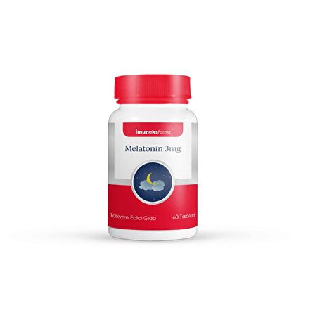 İmuneks Melatonin 3mg 60 Tablet