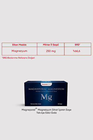 İmuneks Farma Magneporal Magnezyum Saşe x 3 Adet