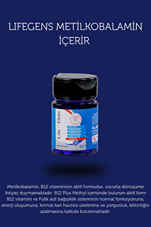 LifeGens Vitamin Kalp Sağlığı Gıda Takviyesi 30 Kapsül