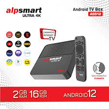 ALPSMART AS-512 2-16 ANDROİD BOX