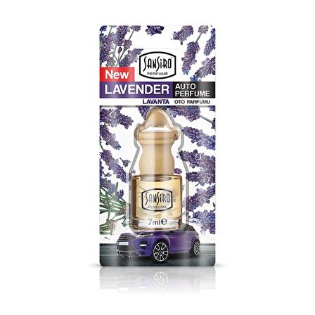 Sansiro Lavender - Lavanta Oto Kokusu Parfümü 7ml