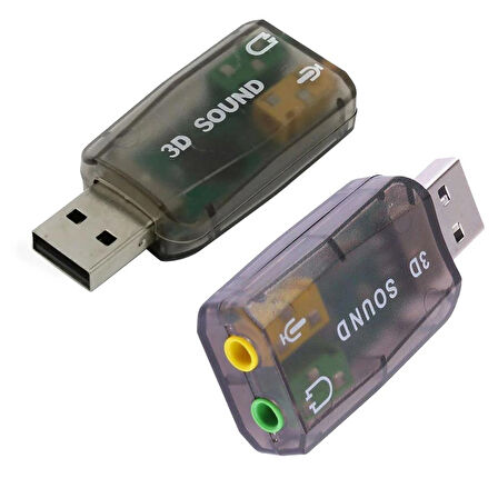 Prolink CL-US01 USB Ses kartı 5.1 kanal ses desteği