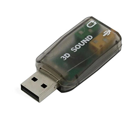 Prolink CL-US01 USB Ses kartı 5.1 kanal ses desteği