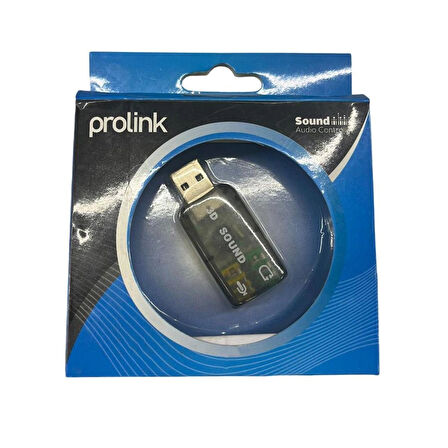 Prolink CL-US01 USB Ses kartı 5.1 kanal ses desteği