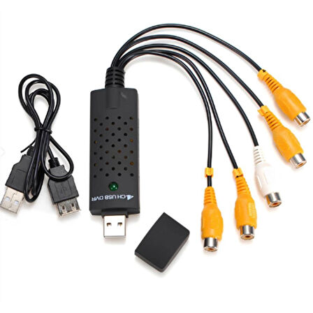 CL-UP02 USB 2.0 Port 4 Kanal USB DVR Video Yakalama Adaptörü (Video Capture)