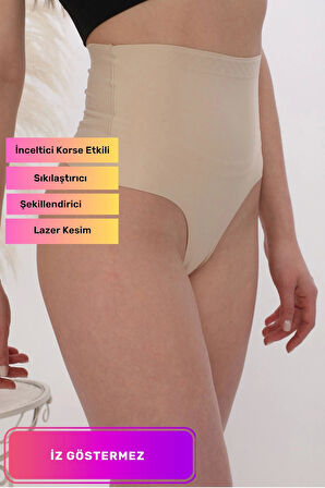 Yeni Sezon Kaymaz Vücut Şekillendirici Sıkılaştırıcı Toparlayıcı Şekillendirici Lazer Kesim String Korse
