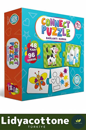 Premium Zeka Geliştirici Eğitici Çocuk El Göz Koordinasyonu Eğlenceli Puzzle Bağlantı Kurma Oyunu