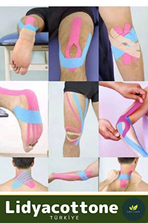 Ağrı IsıI Bandı Hızlı Etkili Büyük Boy Kas Eklem Bel Bacak Kol Boyun Sırt Omuz Karın Kalça 5cm x 5m