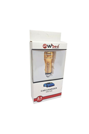 Wb-526 Usb Çift Girişli Araç Şarj Cihaz Başlığı