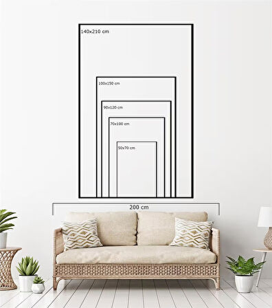 Yağlı Boya Dokulu Tablo Modern Tek Beyaz Çiçek U02018