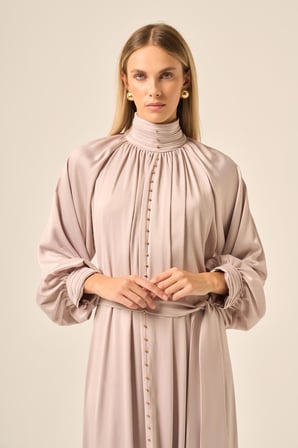 FTZ Women Kadın İpek Saten Elbise 31208