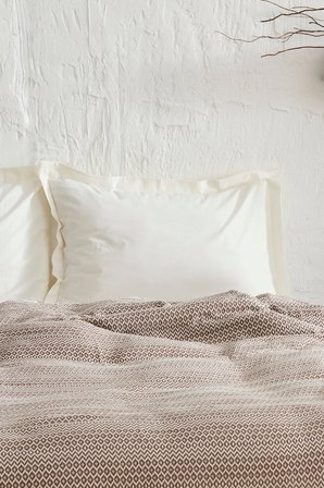 Karaca Home Levi Sütlü Kahve Çift Kişilik Pike