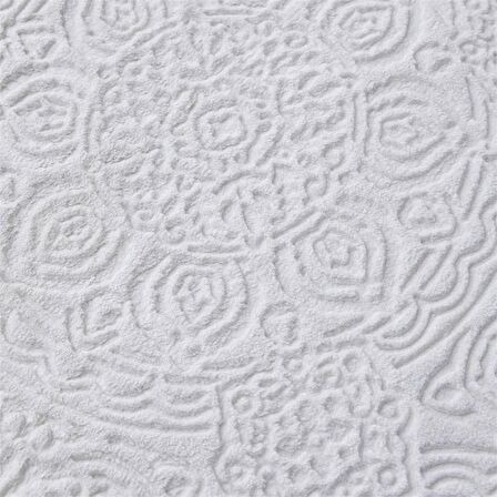 Karacahome Scala Gri Tek Kişilik Embosy Battaniye