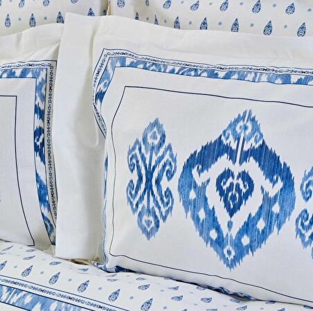 Karaca Home Etnik Temalı Pamuk Çift Kişilik Nevresim Takımı