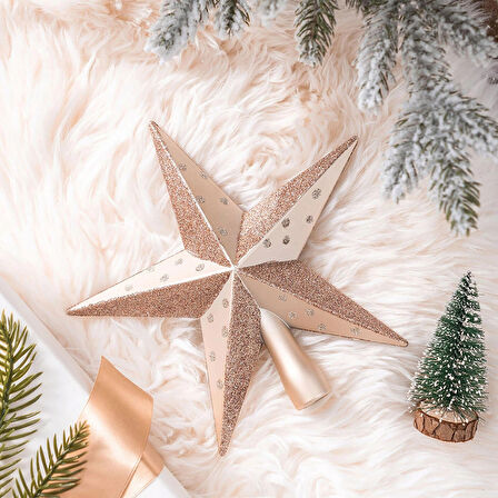 Karaca Home New Year Yılbaşı Yıldız Ağaç Başlığı