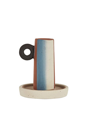 Karaca Home Simple Şamdan 9,6 cm Kahverengi