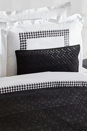 Karaca Home White Collection Bruce Yatak Runner Set Siyah