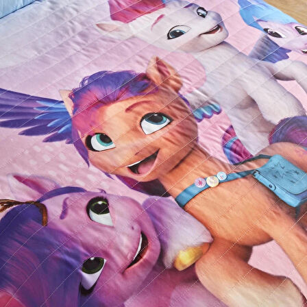 Karaca Home My Little Pony Tek Kişilik Yatak Örtüsü Seti