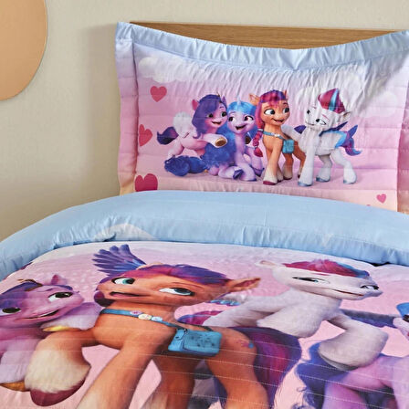 Karaca Home My Little Pony Tek Kişilik Yatak Örtüsü Seti