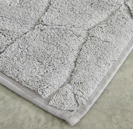 Karaca Home Paspas Set 50x80+50x40 Elegant Gri